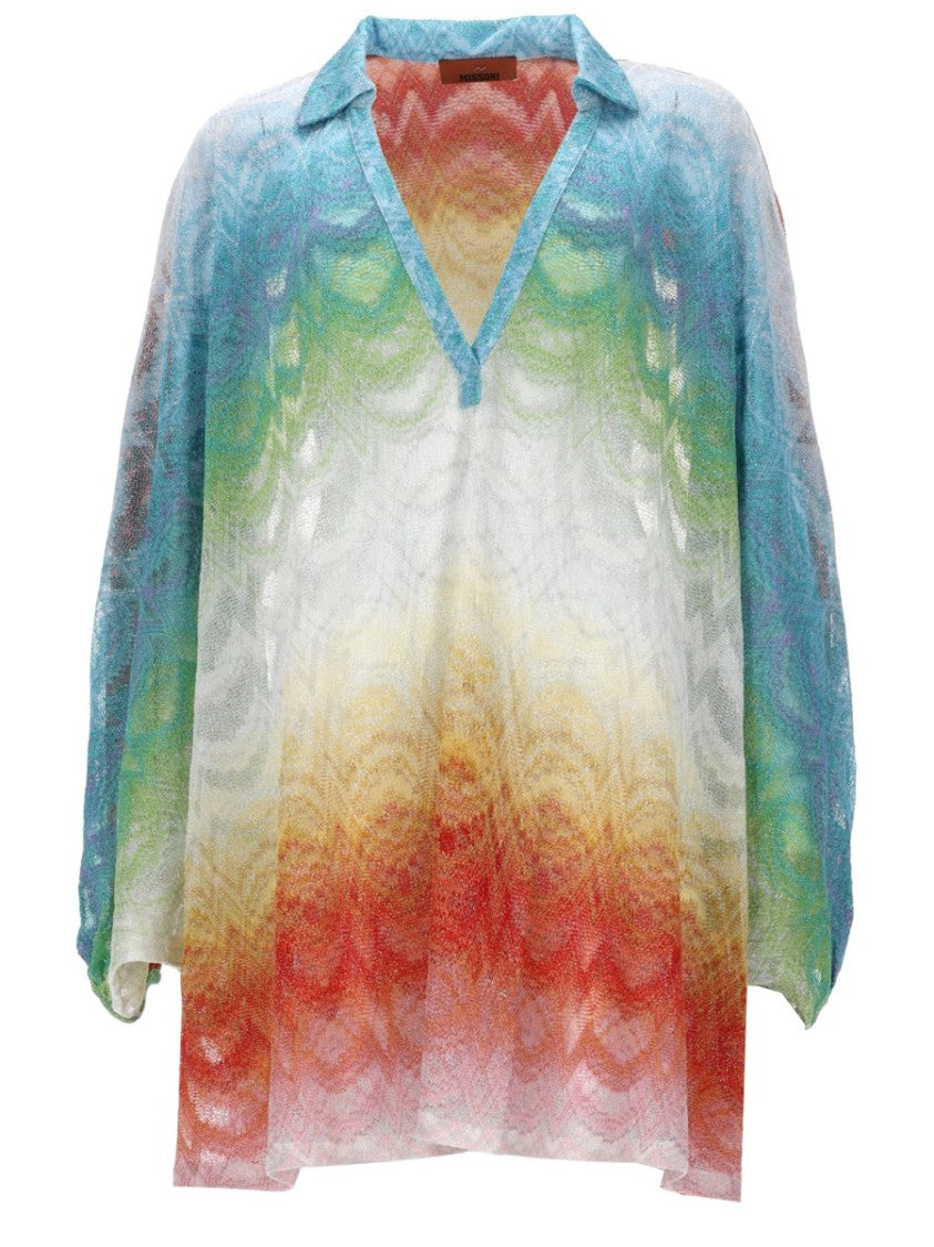 Missoni Multicolor Kaftan Gradient Cover-Up