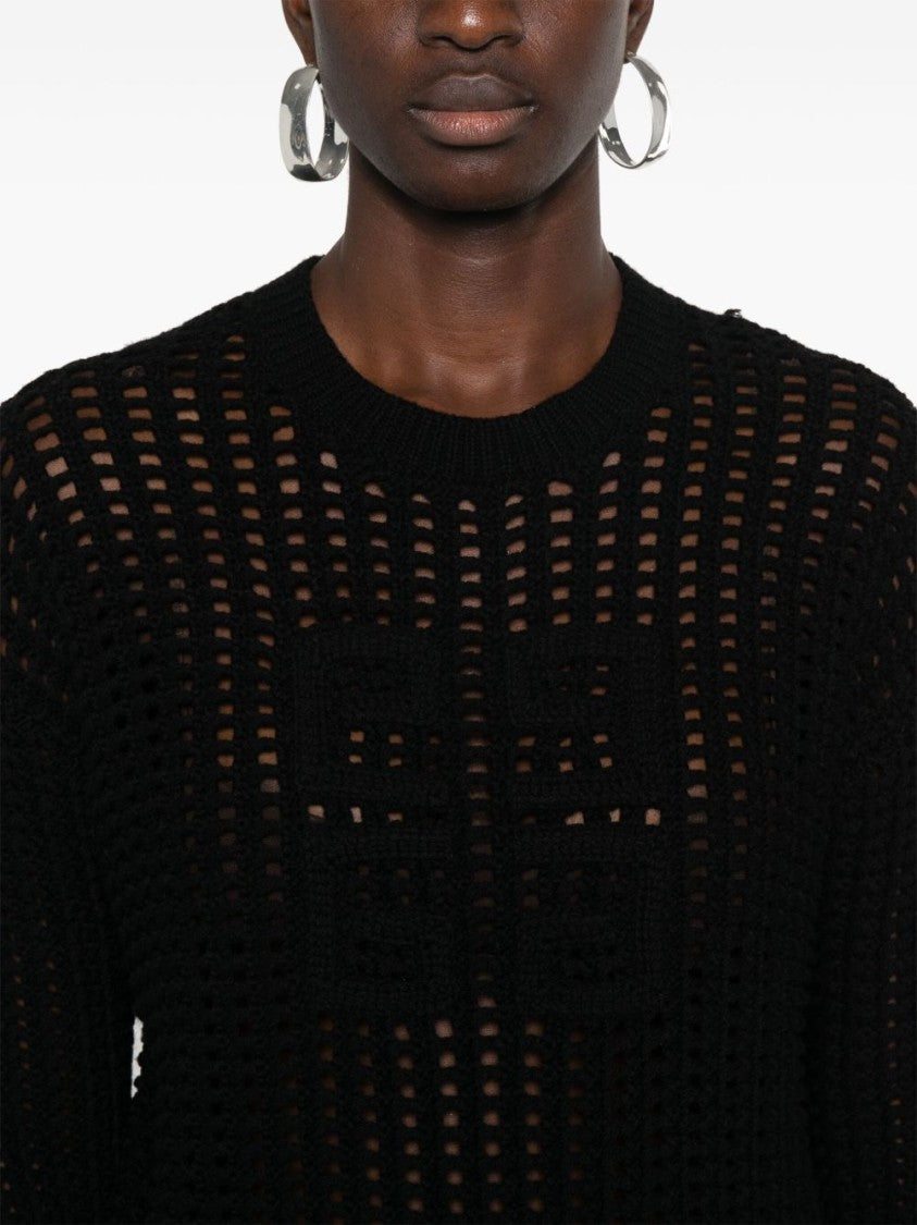 Givenchy 4G Open-Knit Jumper