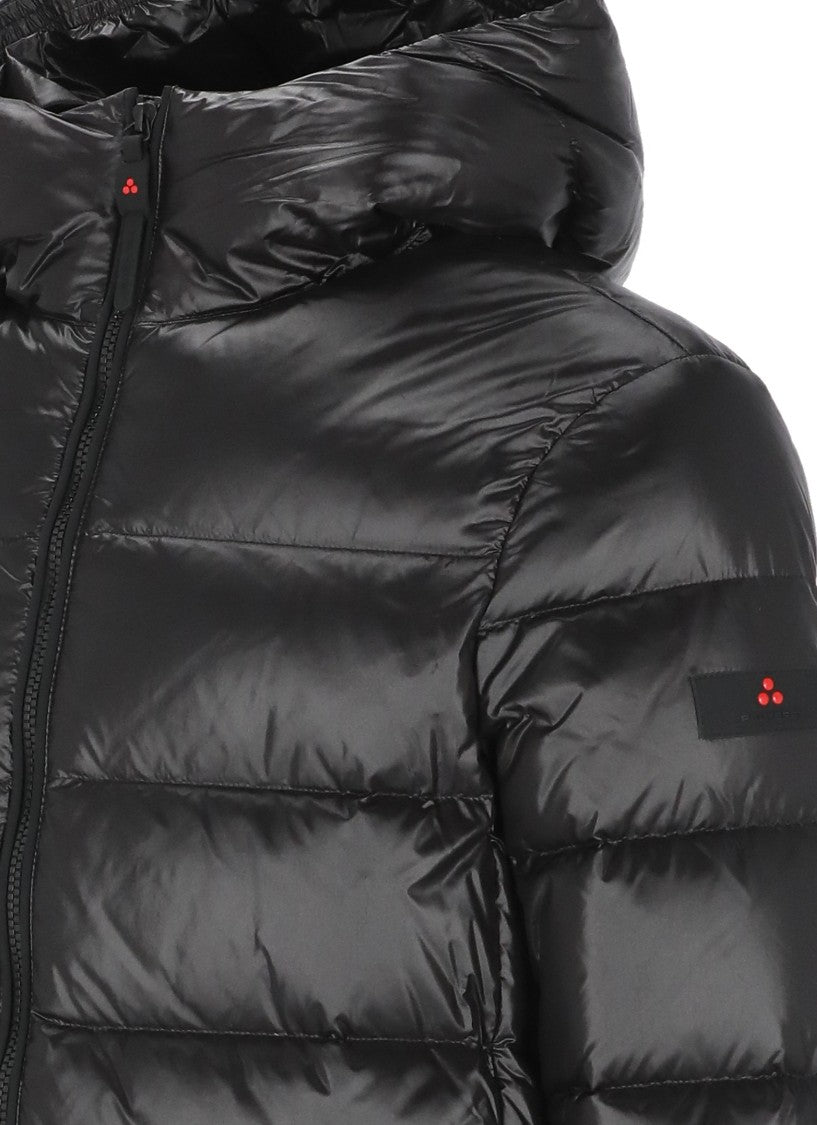 Peuterey Black Honova Quilted Down Jacket