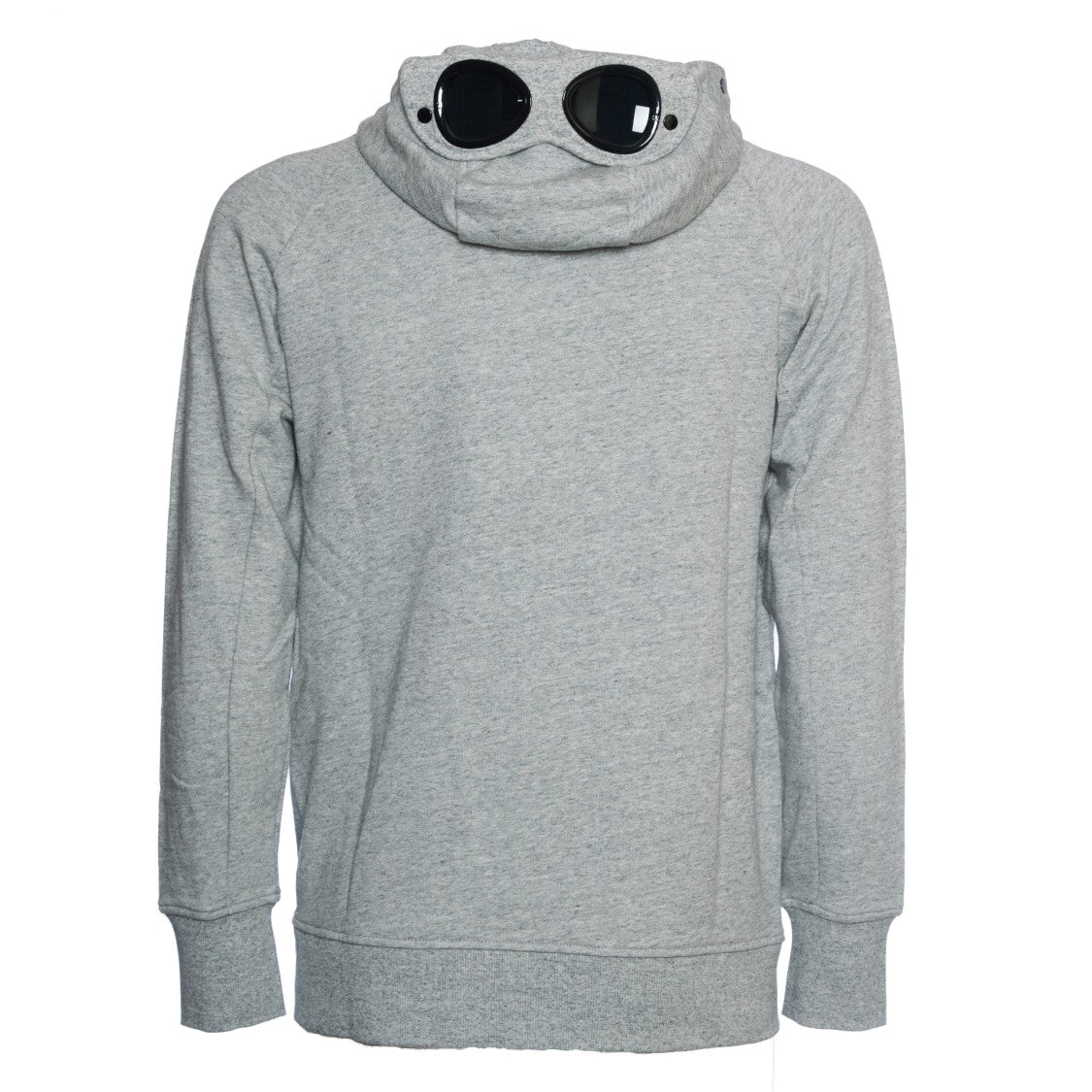 C.P. Company Diagonal Raised Fleece Goggle Zipped Hooded Sweatshirt