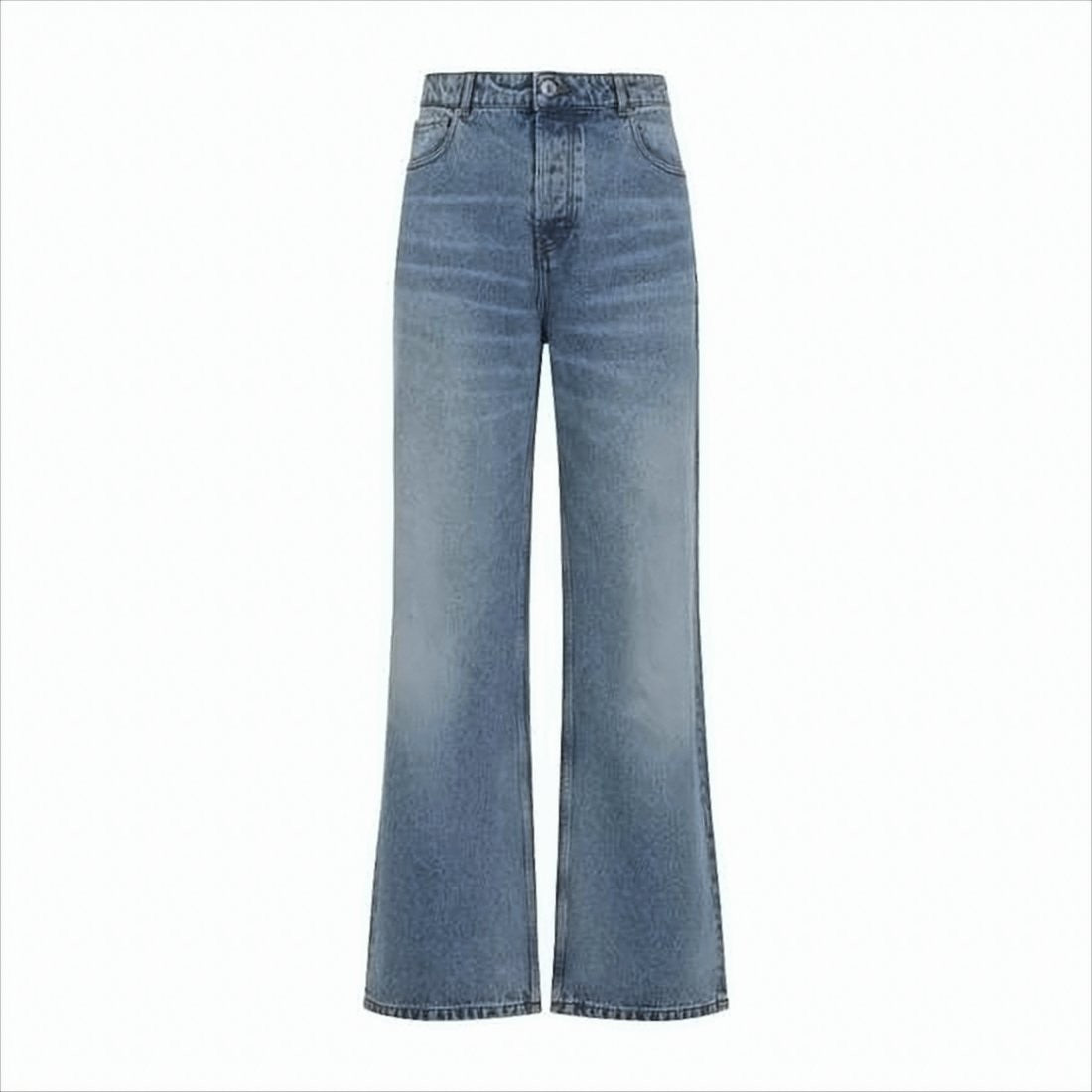 Ami Paris Five-Pocket Denim Pants With Flared Leg