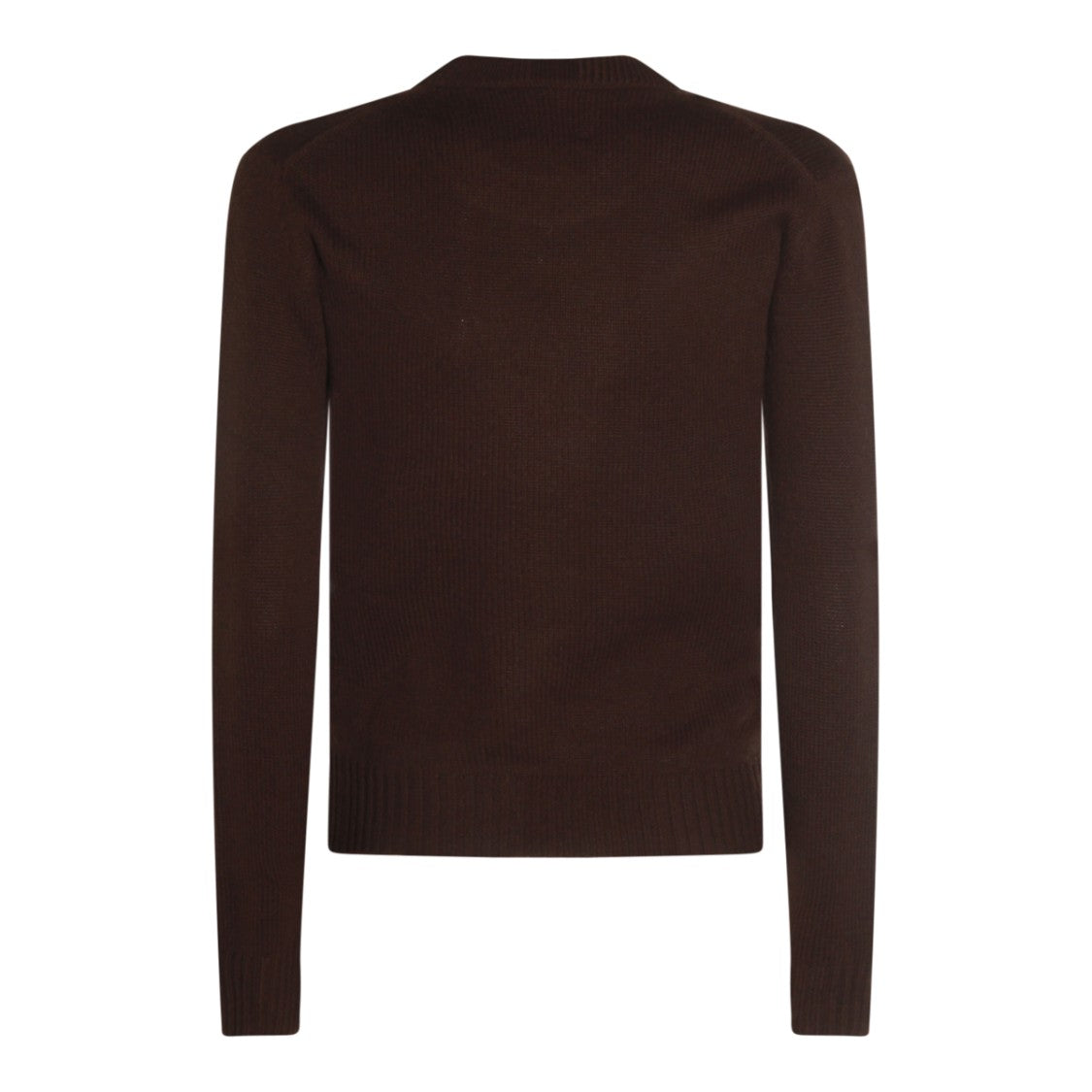Allude Brown Wool Knitwear