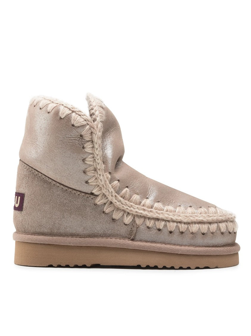 Mou Eskimo 18 Ankle Boots With Plush Sheepskin
