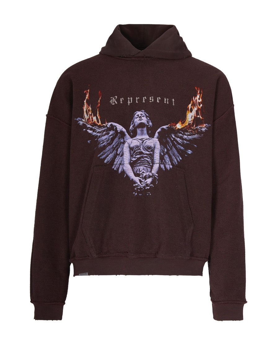 Represent Legacy Tour Hoodie With Multicolor Graphic Prints