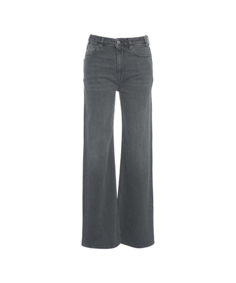 Ag Jeans Straight Leg High-Waisted Jeans