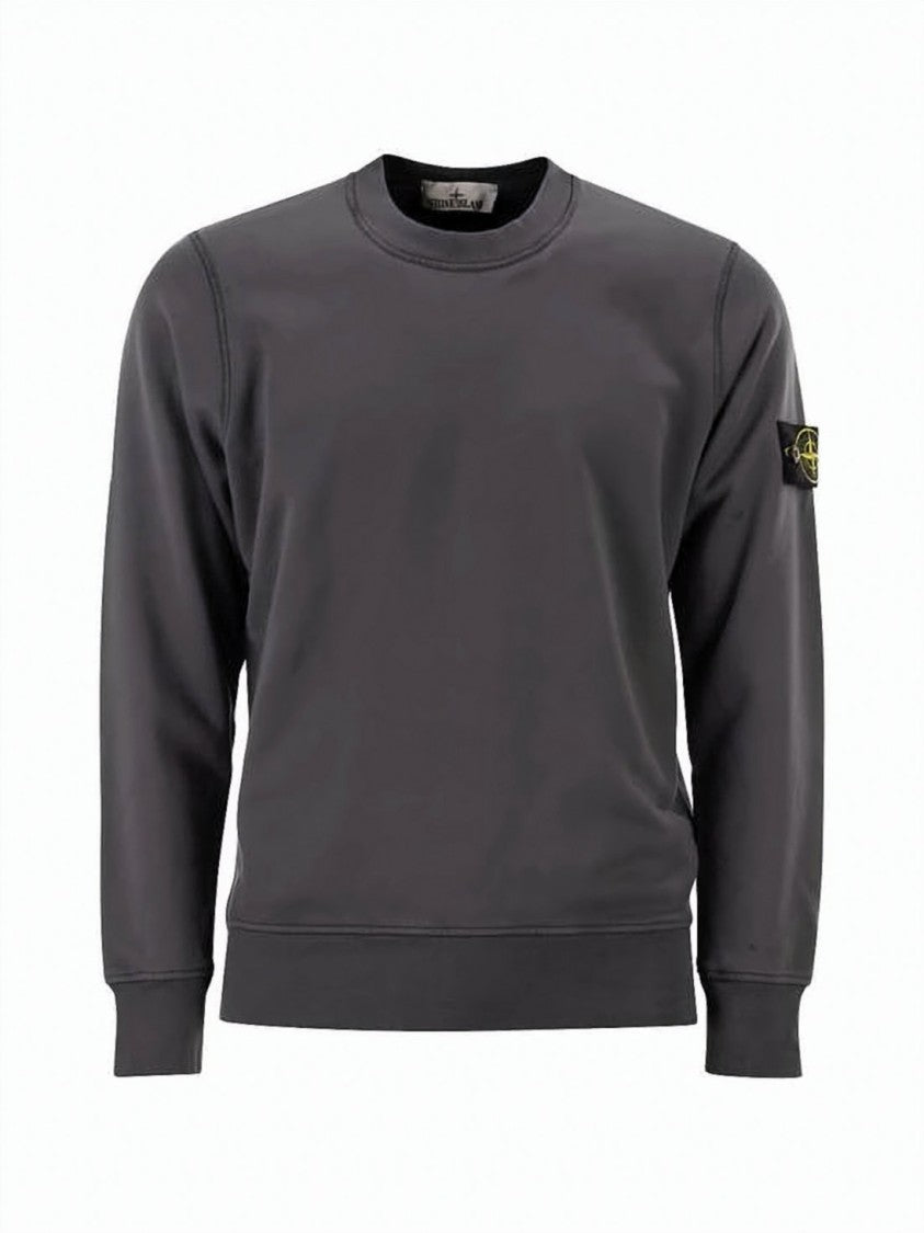 Stone Island Dark Grey Long Sleeve Sweatshirt
