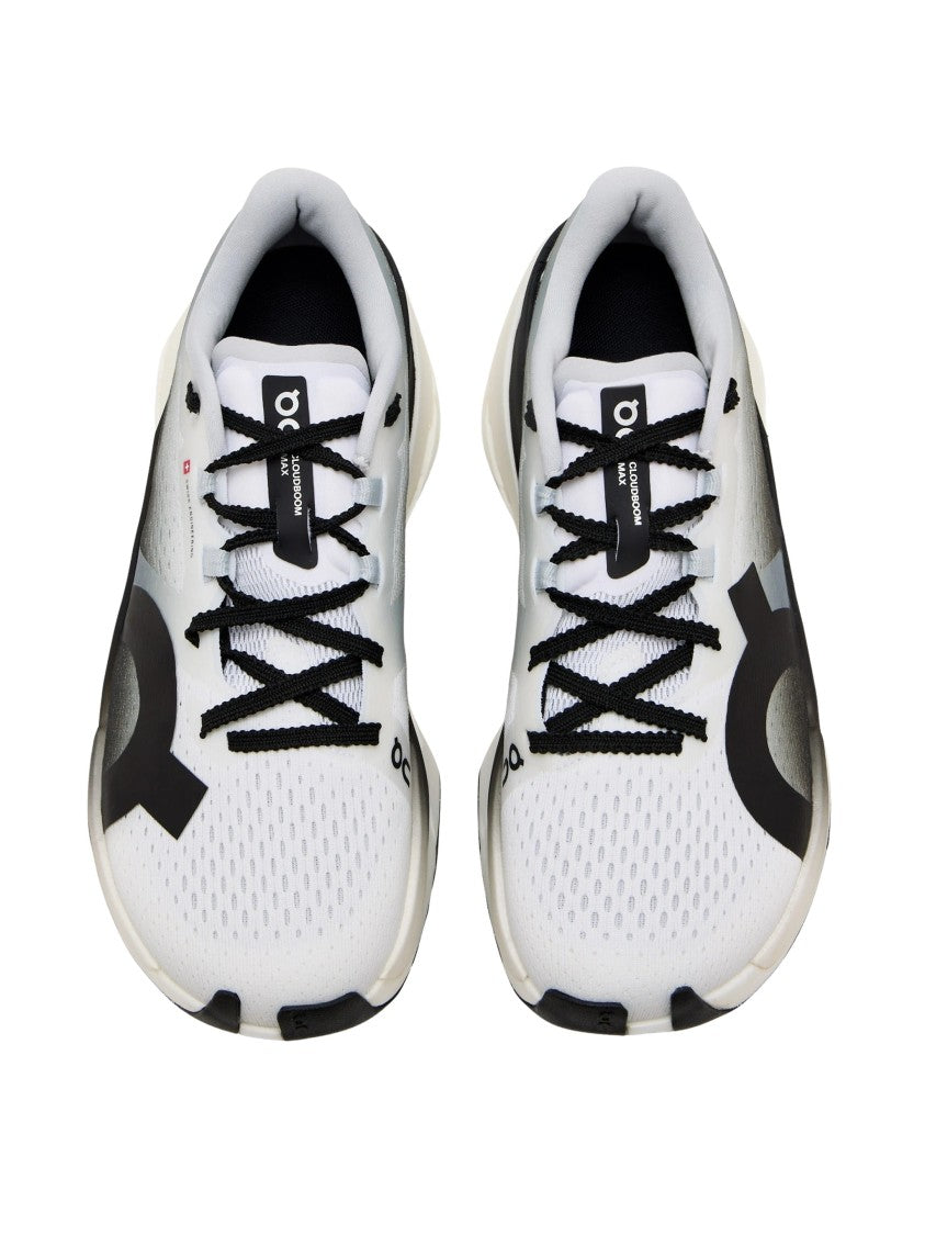 On Cloudboom Max White Responsive Cushioned Sneakers