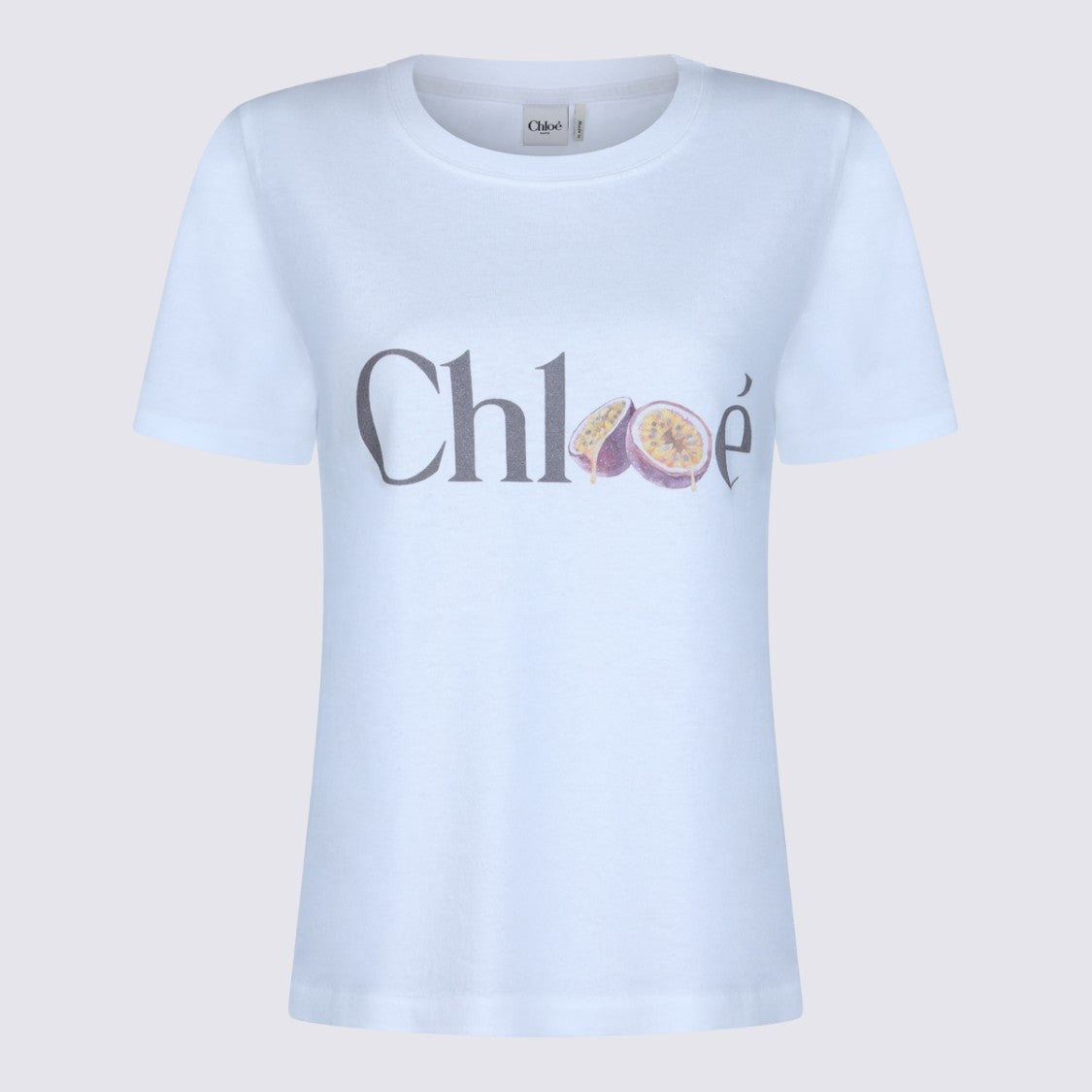 Chloé White Cotton T-Shirt