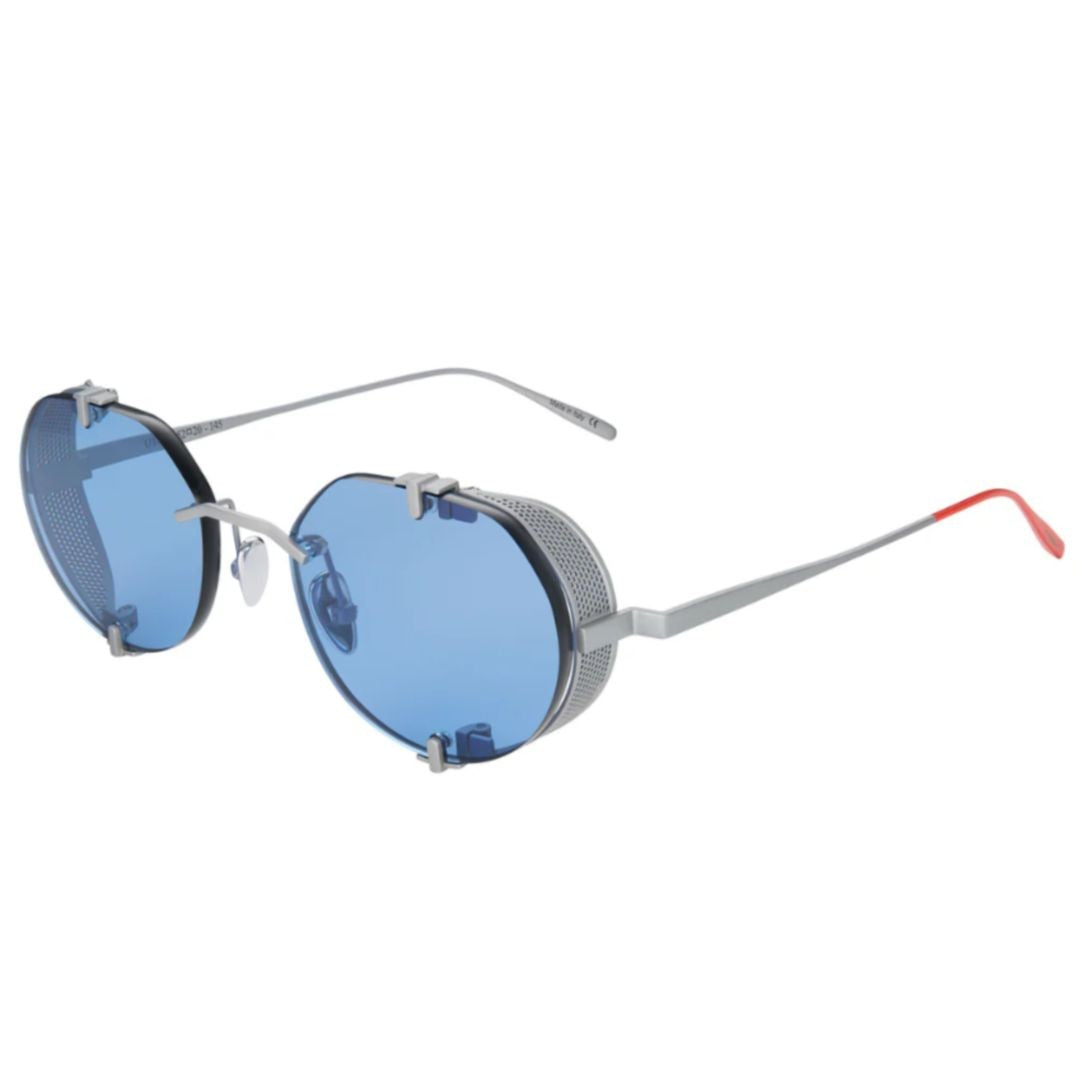 Vysen Uttar Ut-4 Round Blue Lenses With Titanium Frame