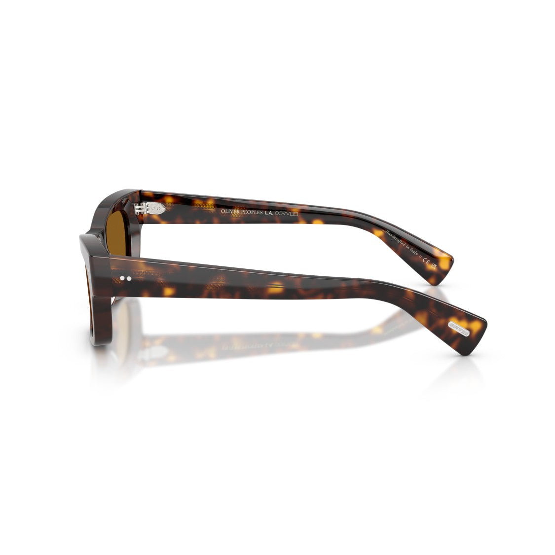 Oliver Peoples 0Ov5609su Rectangular Tortoiseshell Sunglasses With Glossy Finish