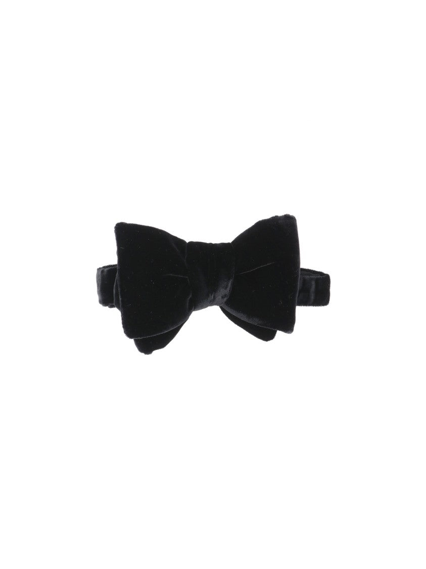 Tom Ford Velvet Bow Tie – Black