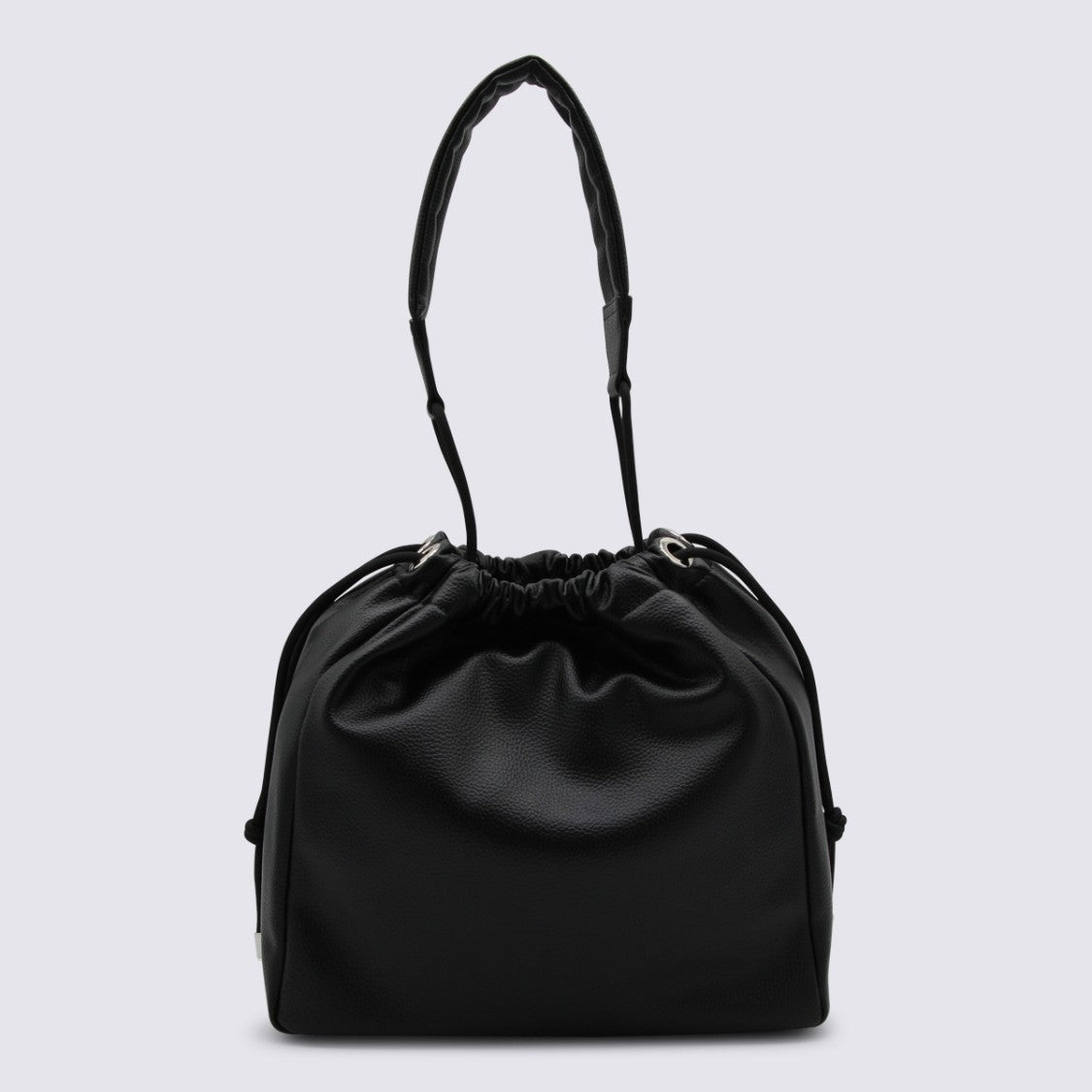 Vivienne Westwood Black Lace-Fastening Satchel