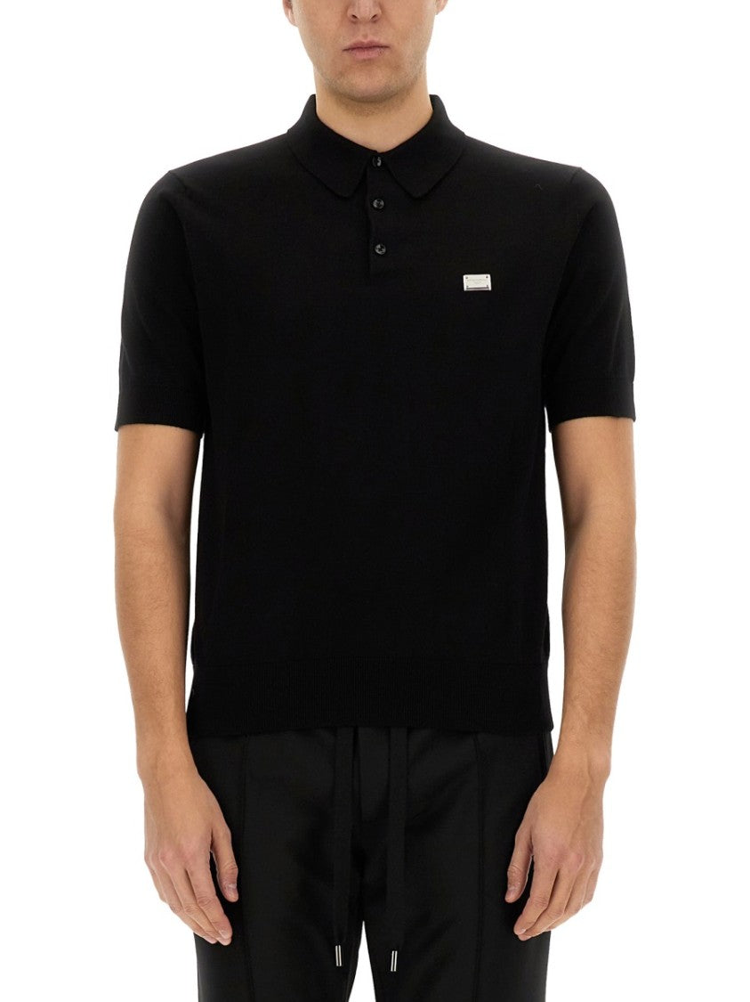 Dolce & Gabbana Polo With Logo