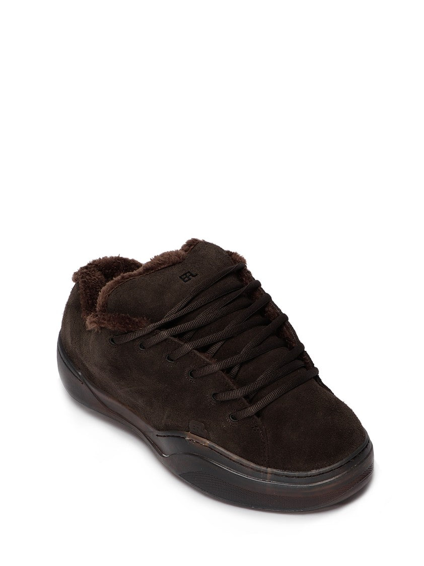 Erl Unisex Suede Vamp Sneakers