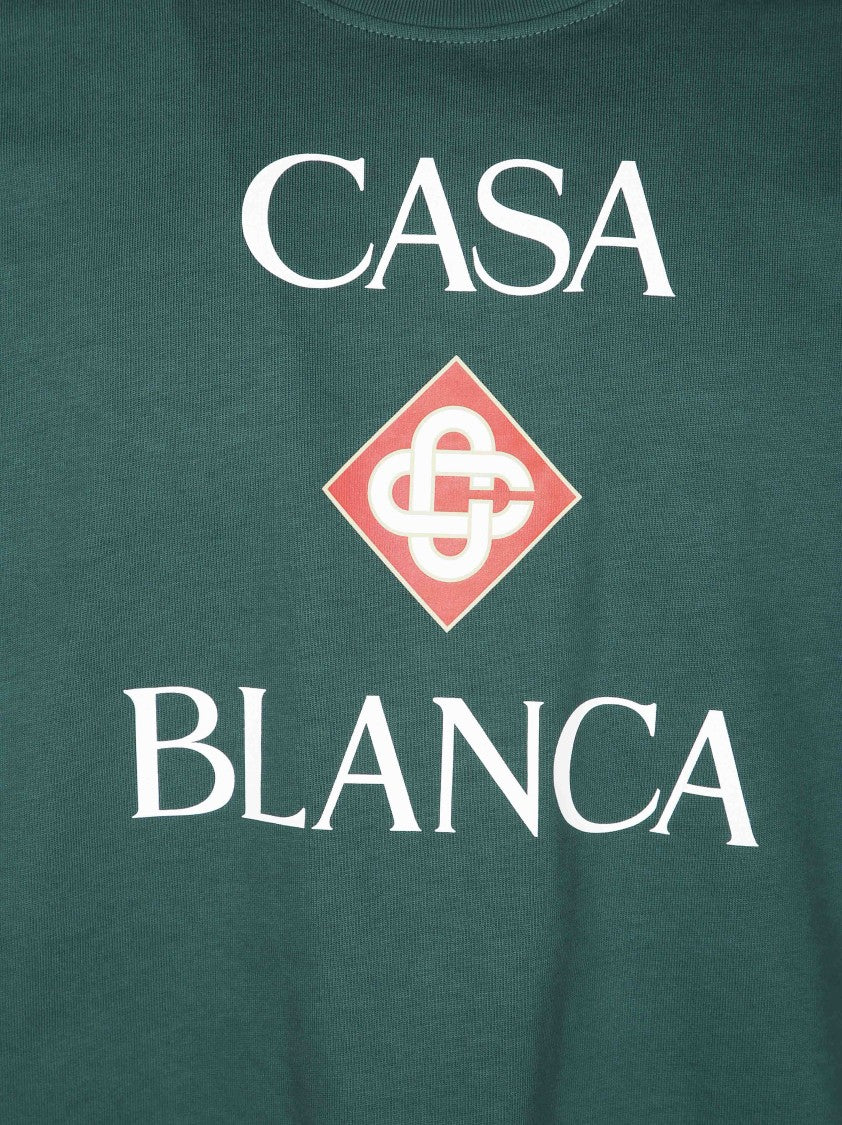 Casablanca Classic Graphic Emblem T-Shirt