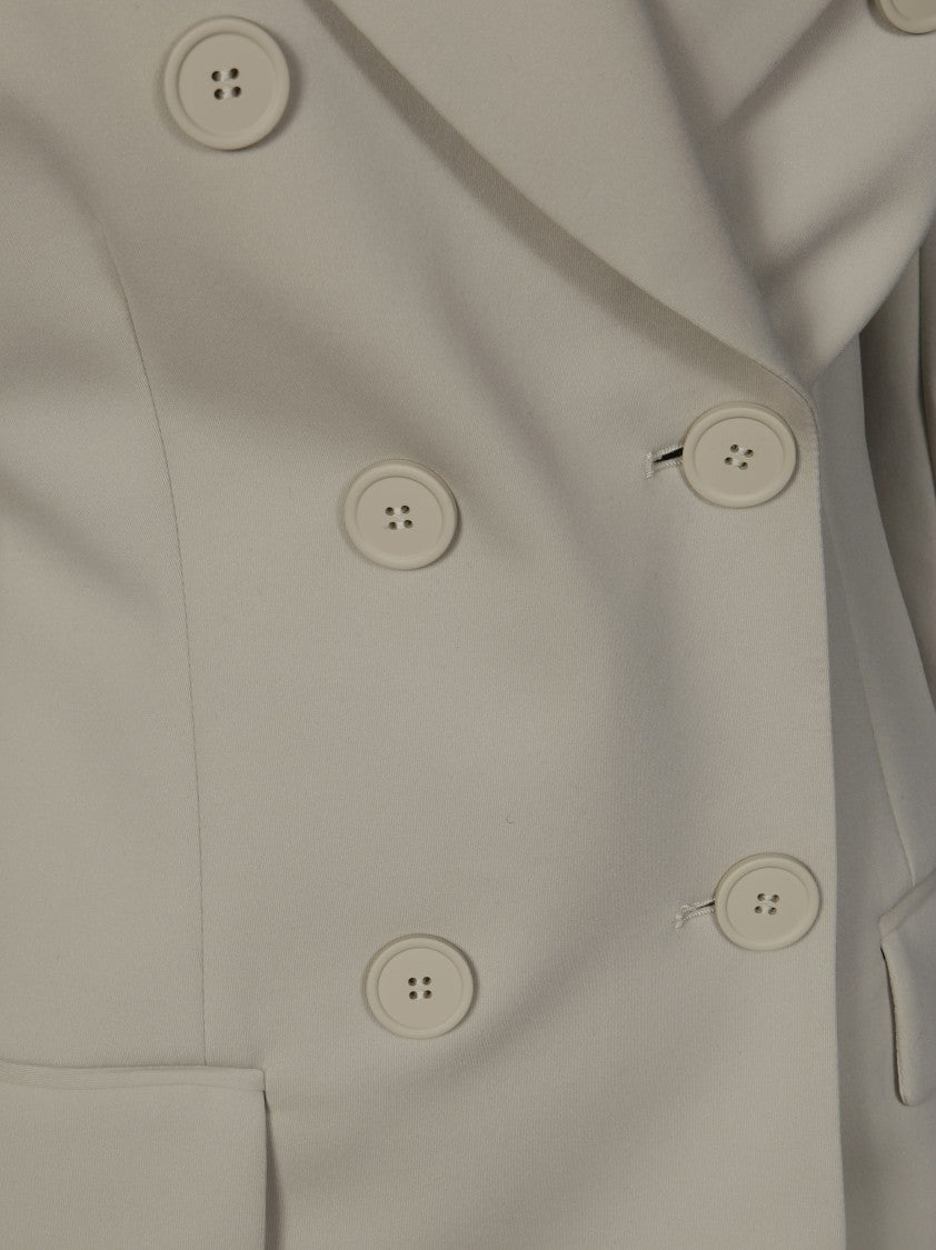 Sportmax Tailored Double-Breasted Blazer With Structured Shoulders