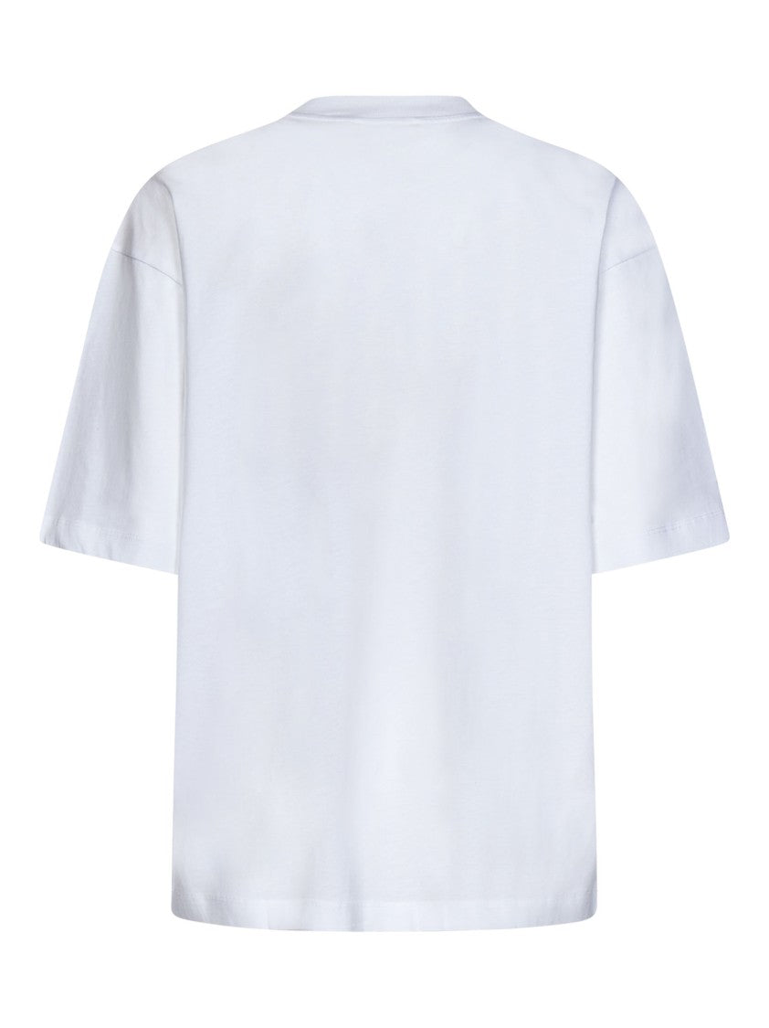 Marni Lily White Organic Cotton Jersey T-Shirt