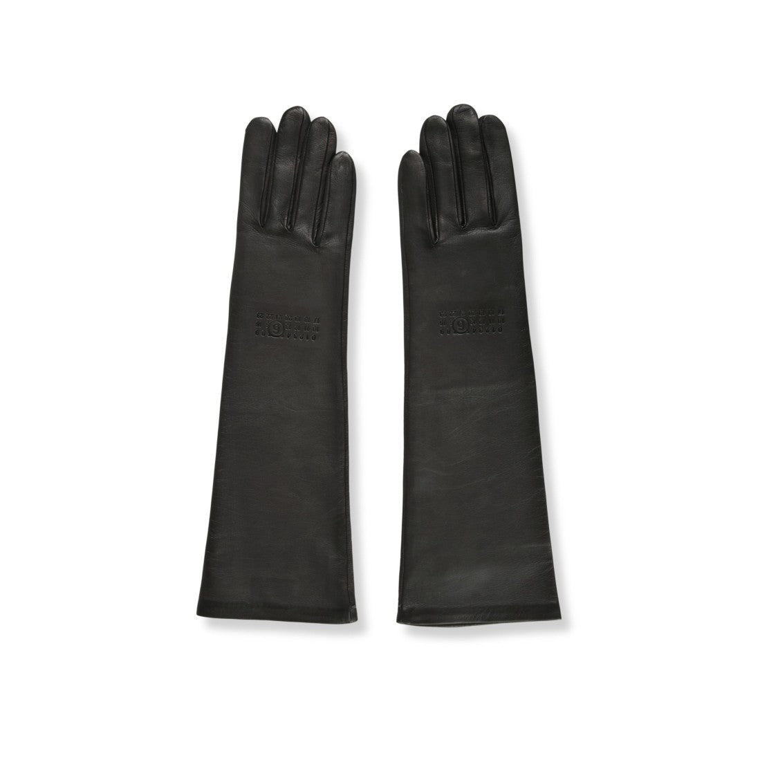 Mm6 By Maison Margiela Fitted Minimalist Gloves With Smooth Texture