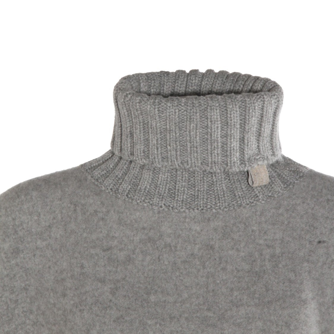 Fabiana Filippi Grey Wool Cape