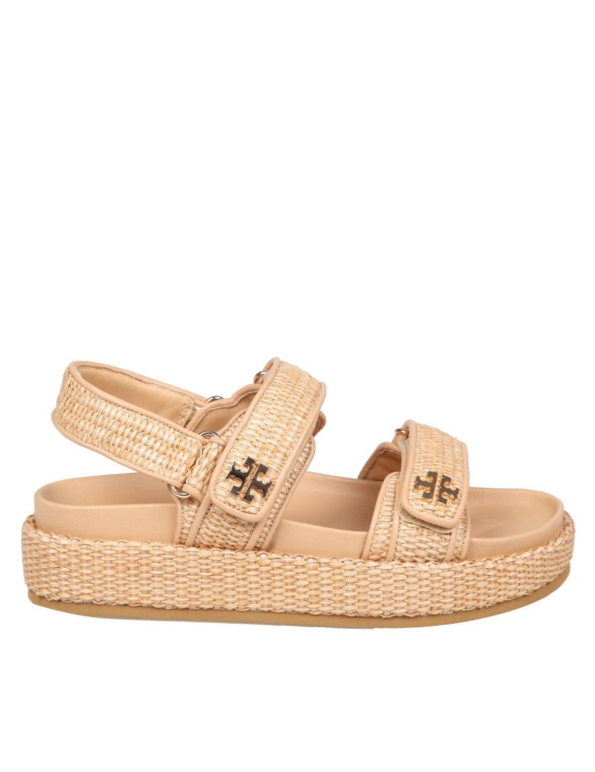 Tory Burch Kira Sport Sandal In Natural Raffia