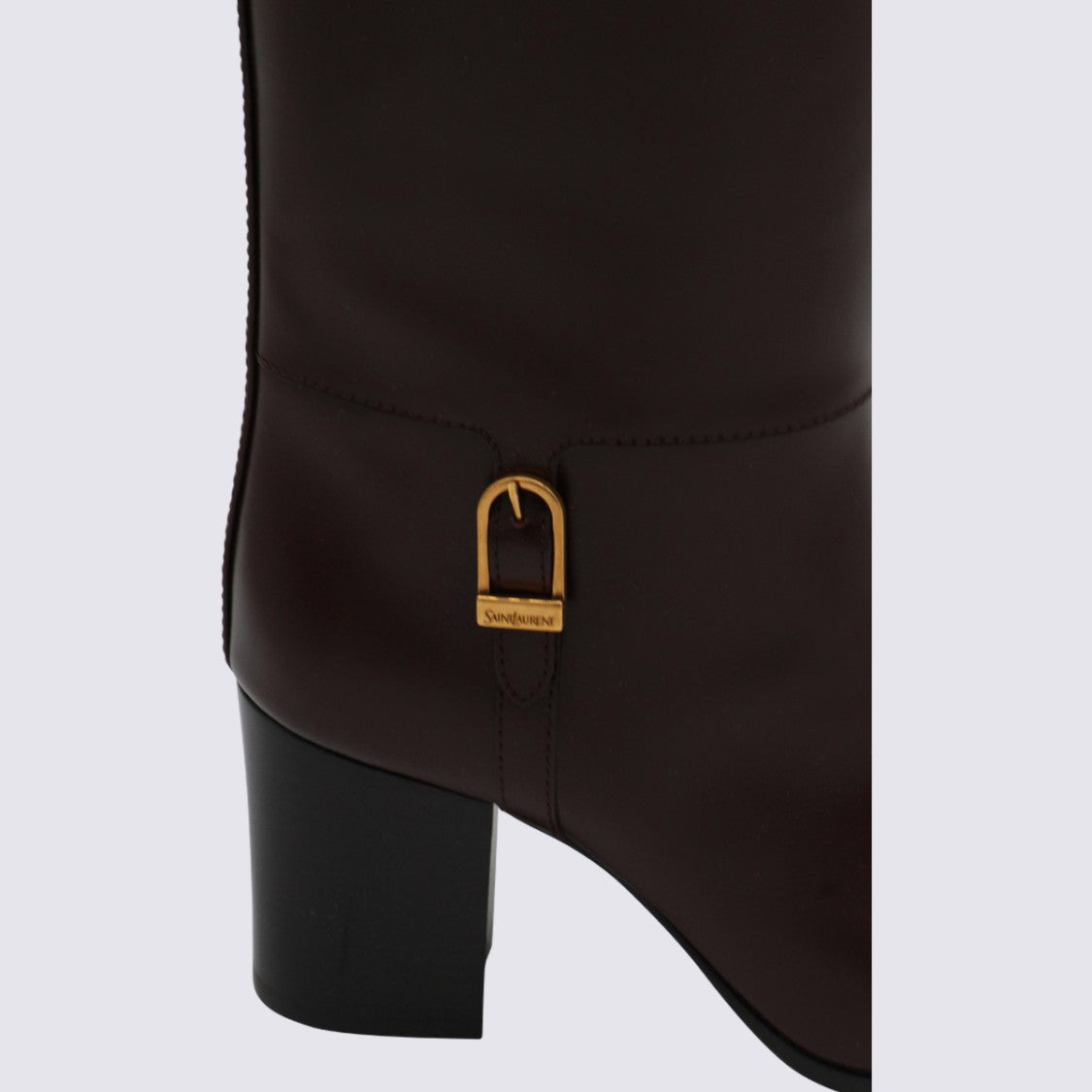 Saint Laurent Knee-High Boots With Pointed Toe