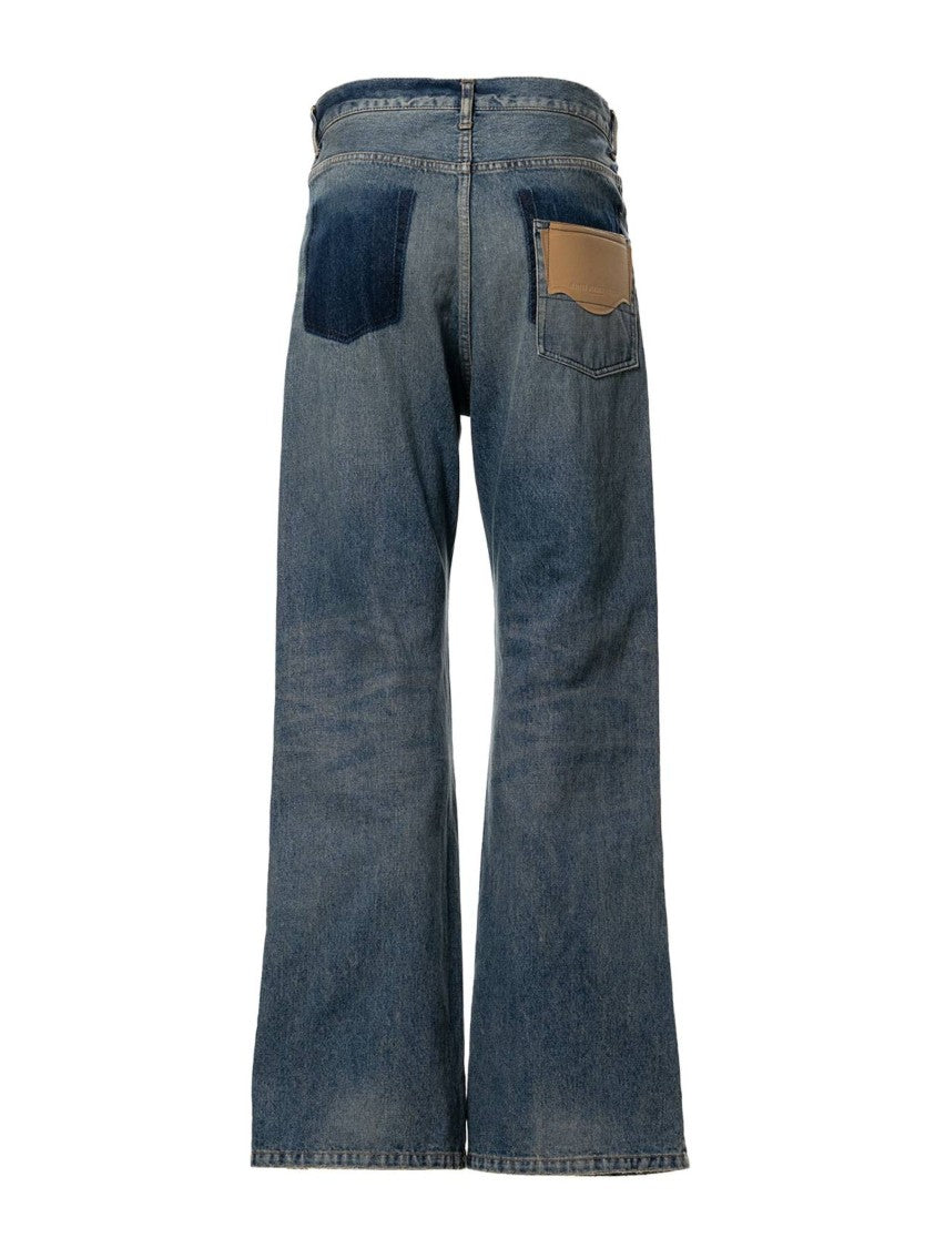 Maison Mihara Yasuhiro Retro-Inspired Flared Jeans