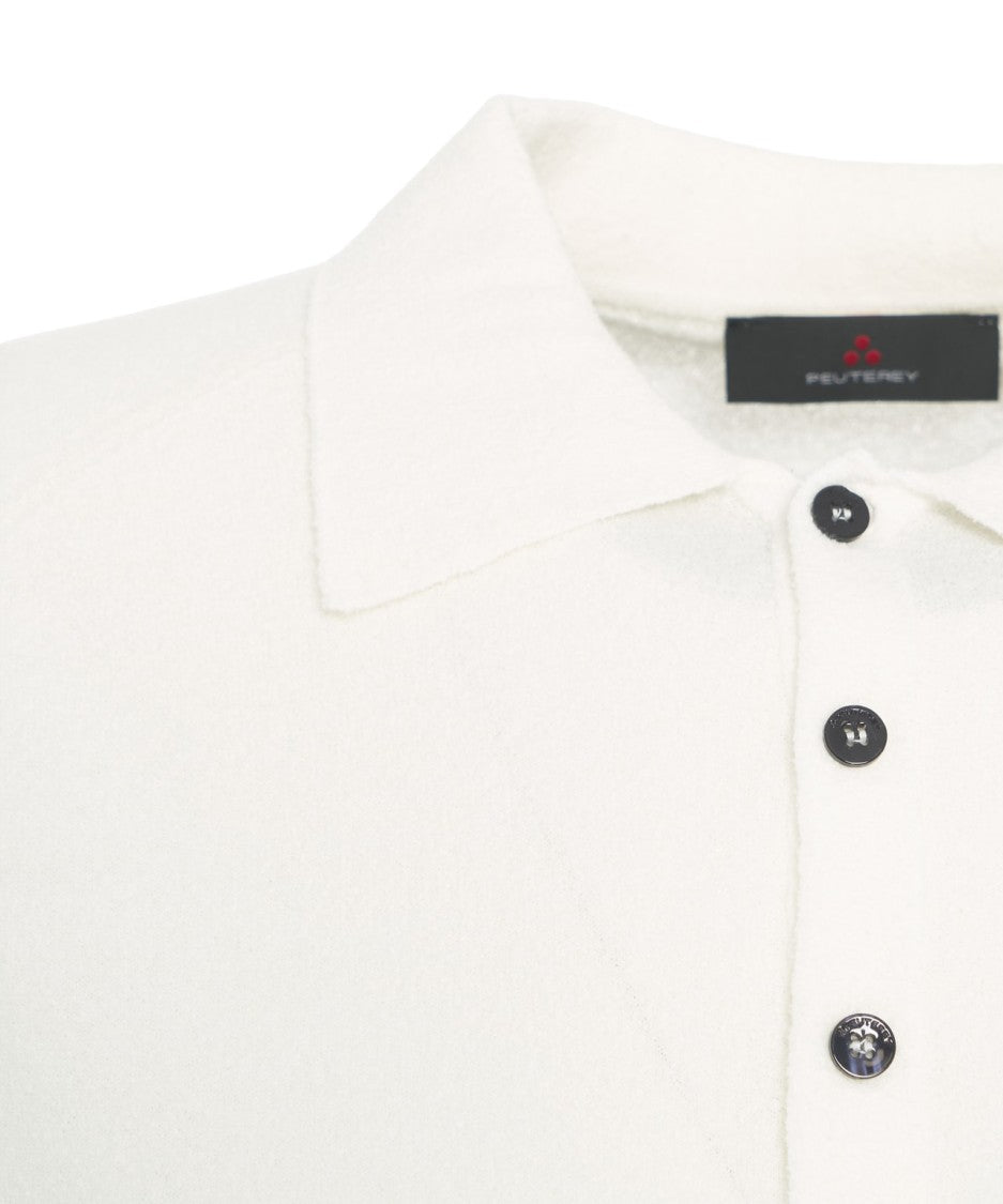 Peuterey Terry Polo Shirt With Classic Collar