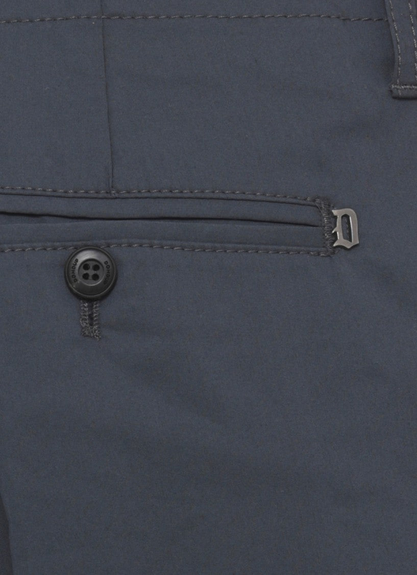 Dondup Blue Ben Cotton Chino Pants