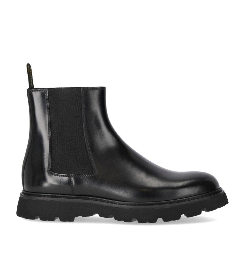 Doucal's Horse Black Chelsea Boot
