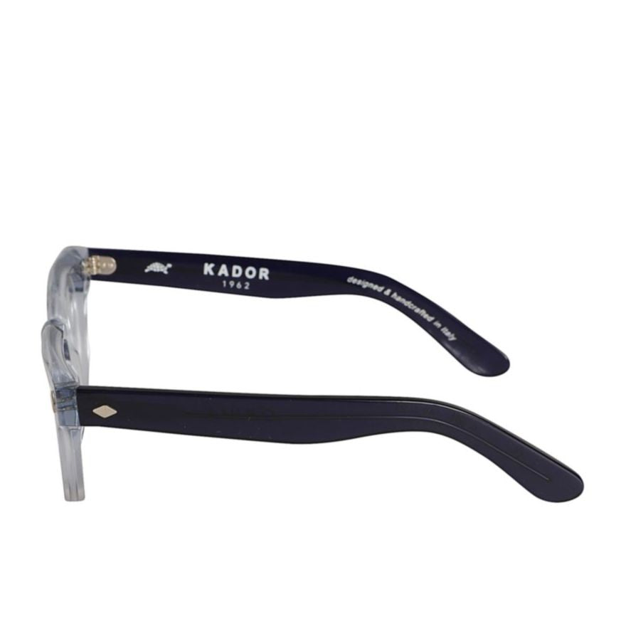 Kador Orbit Rectangular Grey Sunglasses With Glossy Finish