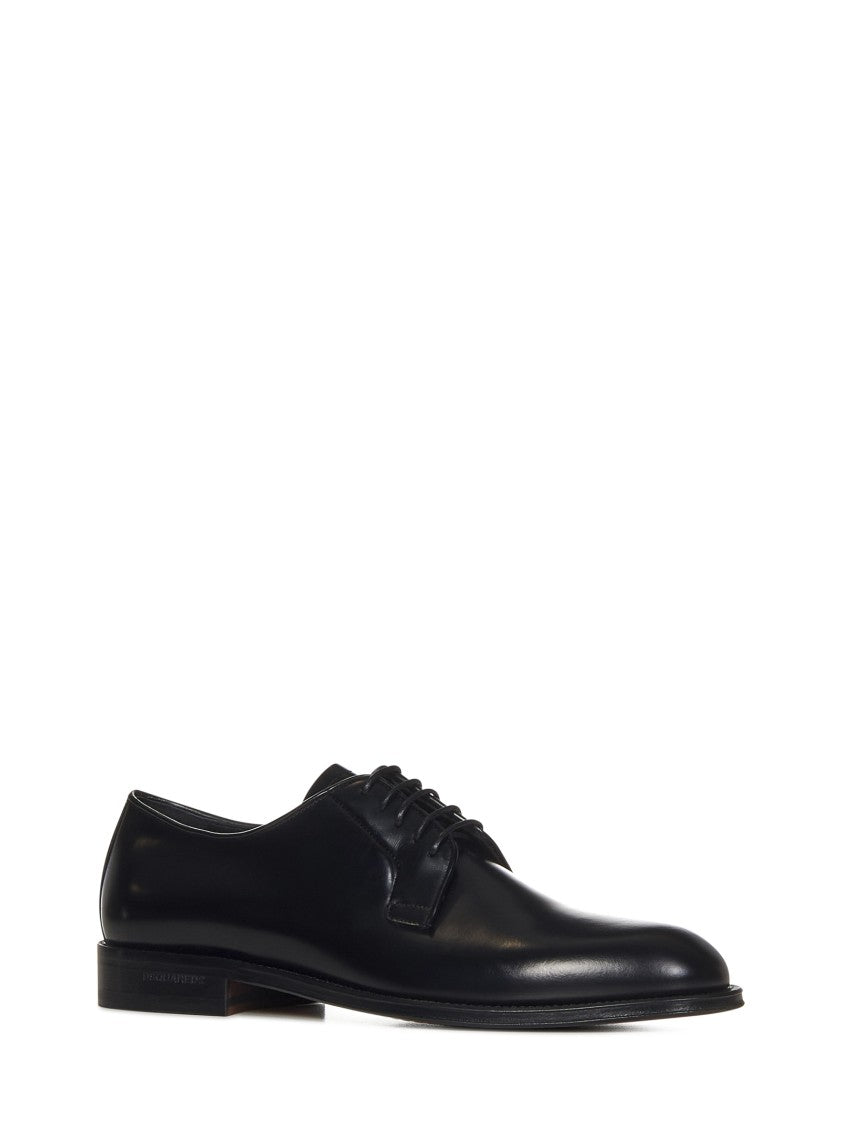 Dsquared2 Brushed Calfskin Derby Lace-Ups