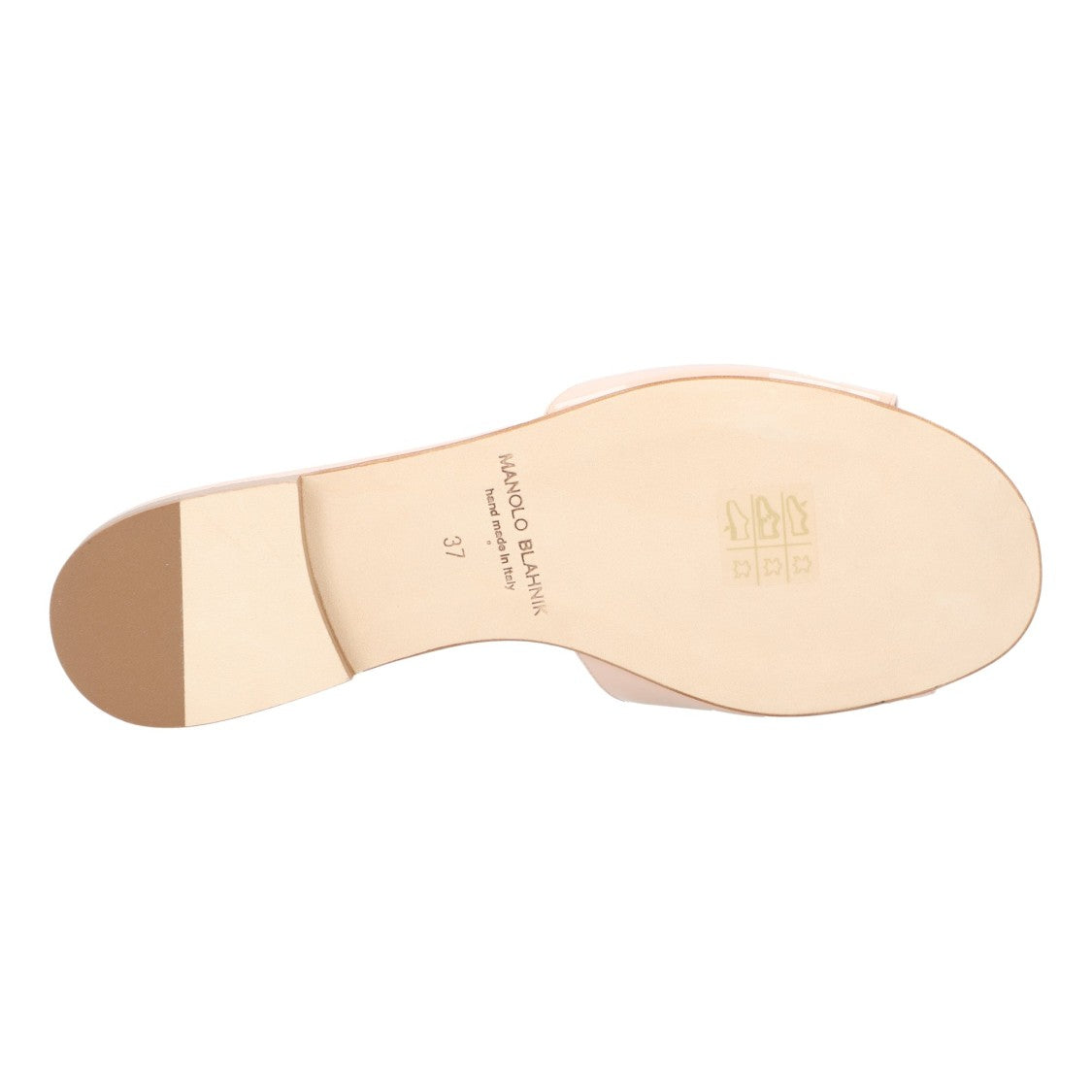 Manolo Blahnik Houramu Flat Beige