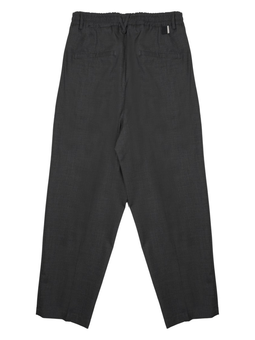 Low Brand Neutrals Zen Tropical Tapered Trousers