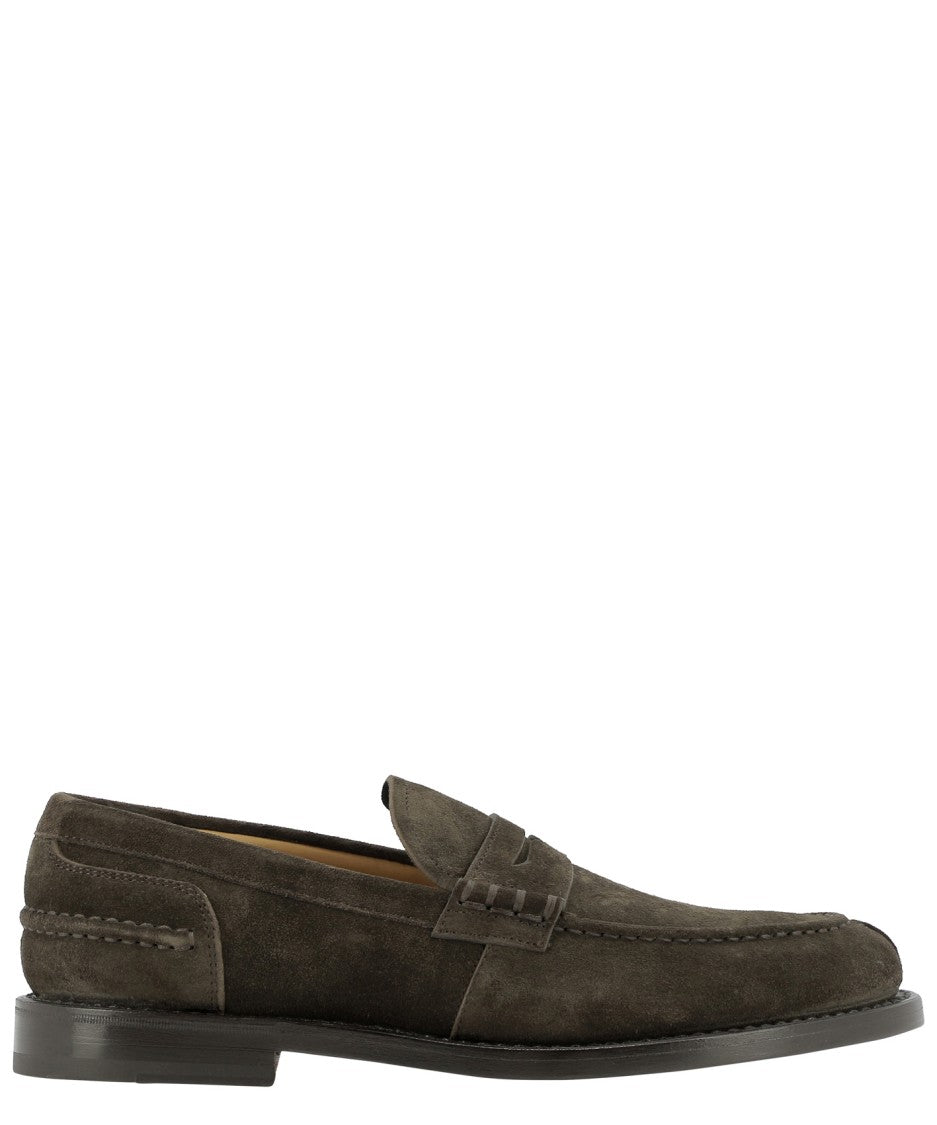 Fabi Brown Suede Go-Rain Loafers