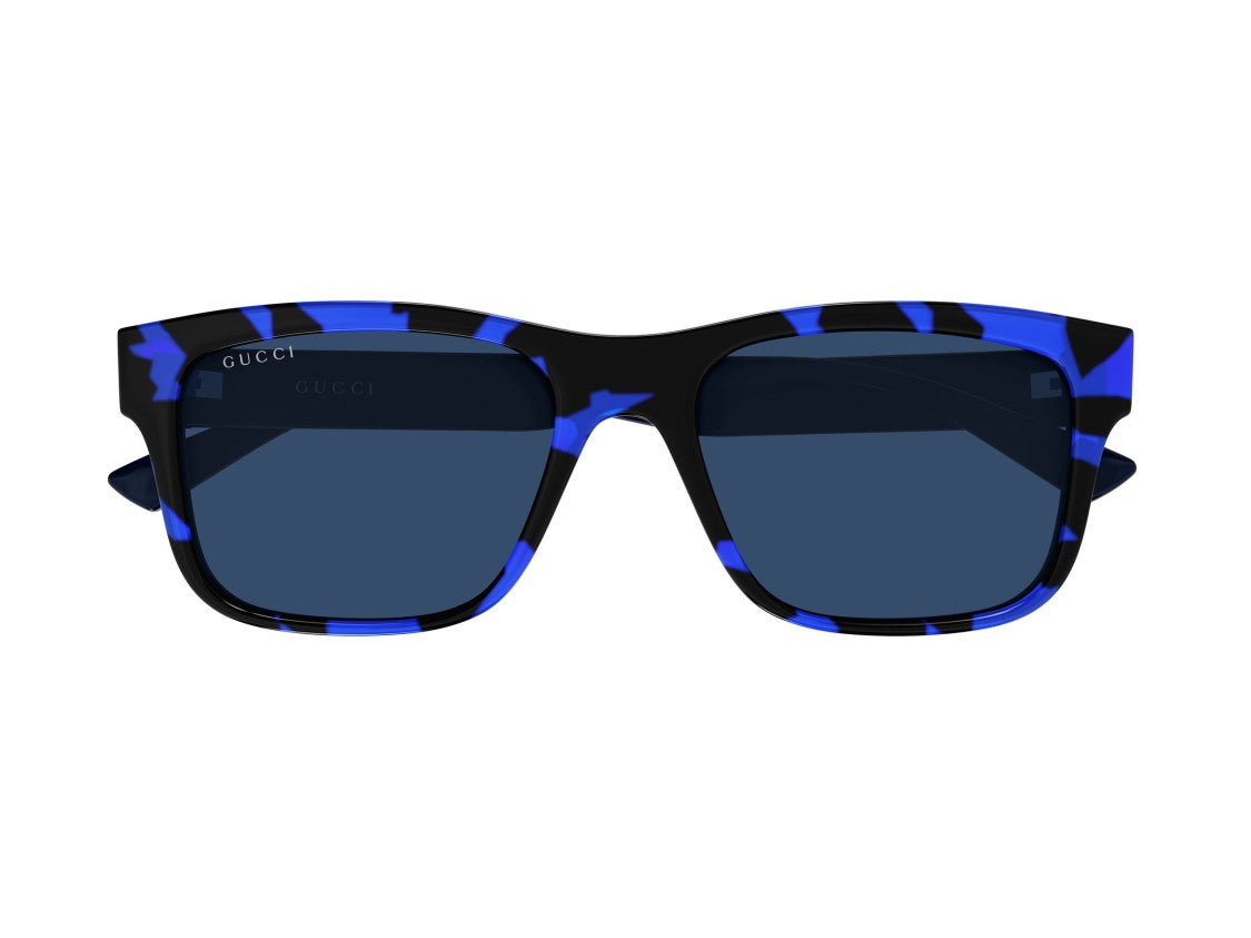 Gucci Blue Black Gg2085s Square Sunglasses