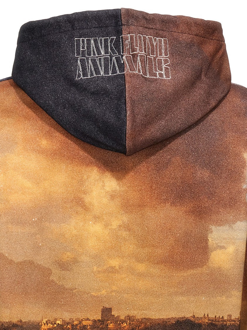 Undercover All-Over Print Hoodie With Embroidered Logo