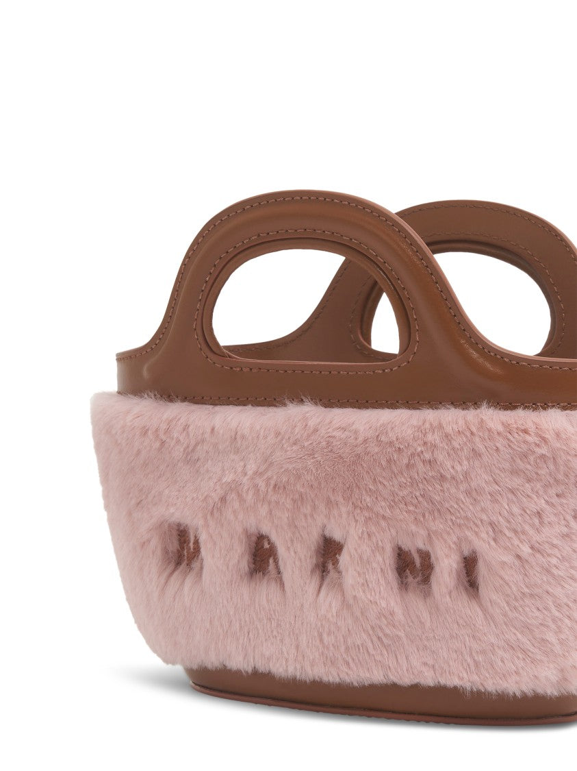 Marni Tropicalia Micro Handbag With Plush Texture