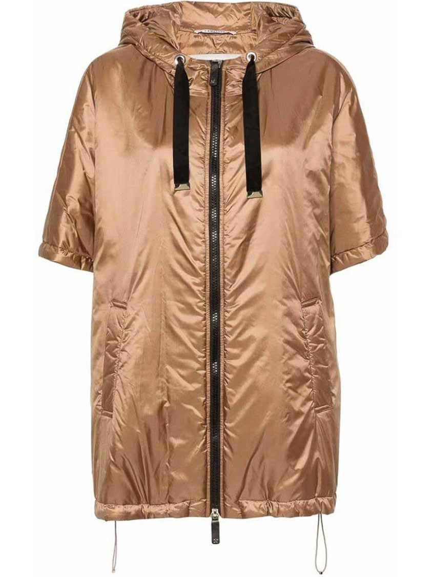 Max Mara Short Padded Jacket With Smooth Finish