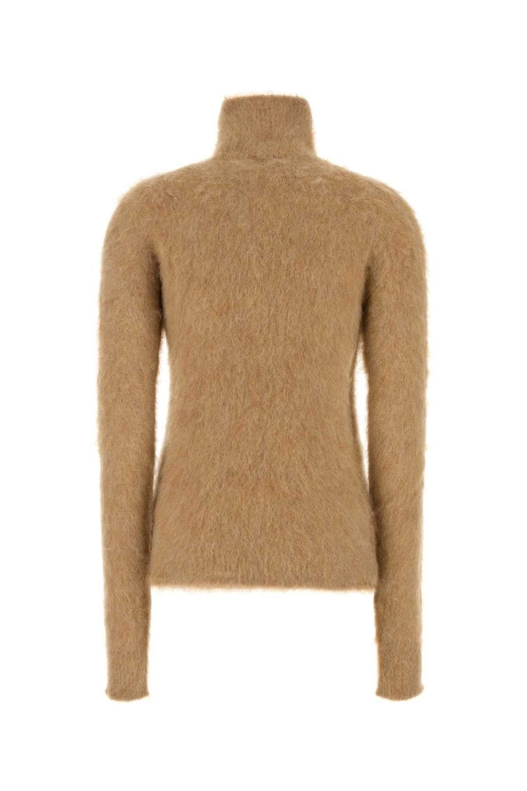 Sportmax Camel Stretch Alpaca Blend Elgar Sweater
