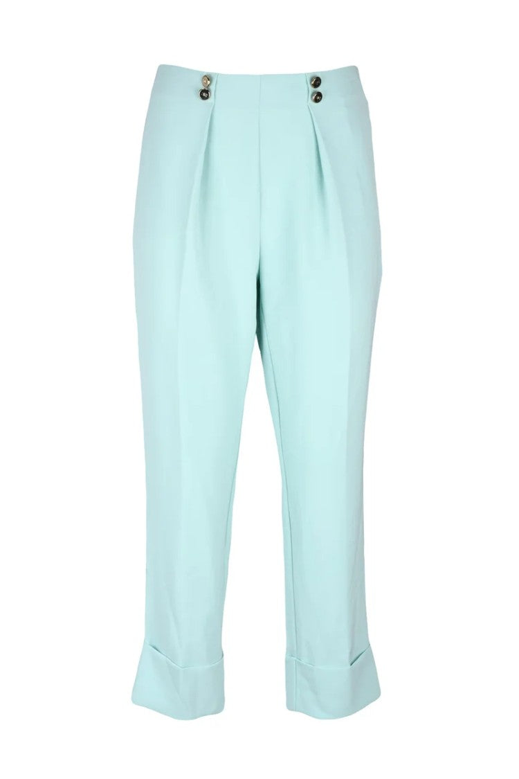 Elisabetta Franchi Elisabetta Franchi Trousers Aquamarine