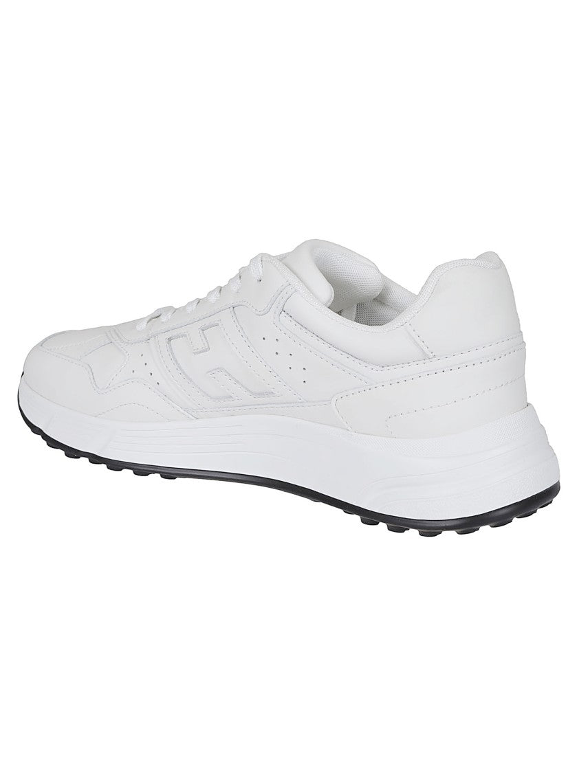 Hogan H563 White Leather Sneakers