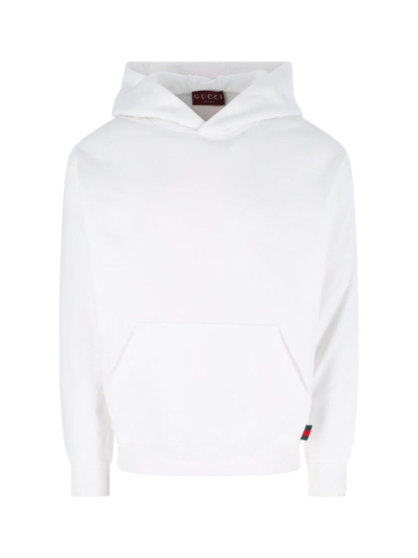 Gucci "Web" Hoodie – White