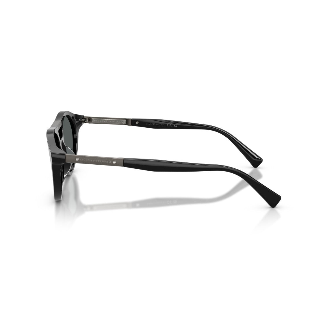 Brunello Cucinelli 0Bc4020s Rounded Frame Sunglasses With Double-Bridged Design