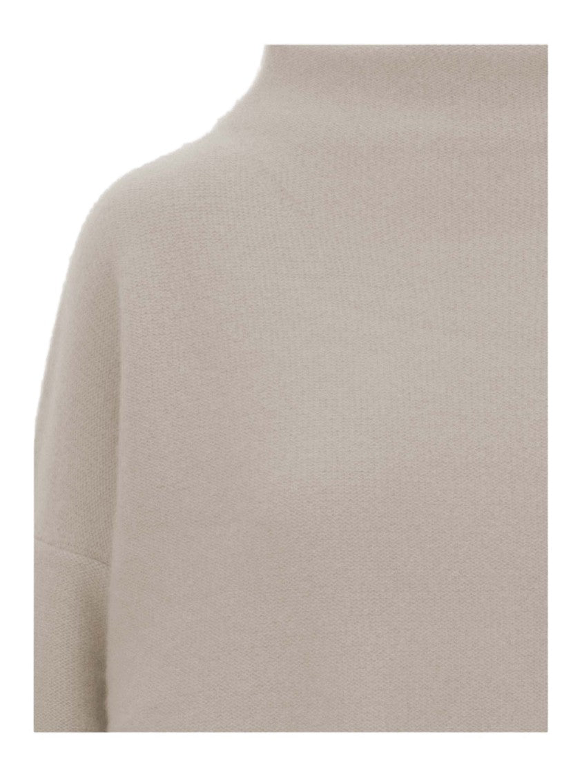 Vince Turtleneck Cashmere Sweater With Ribbed Cuffs