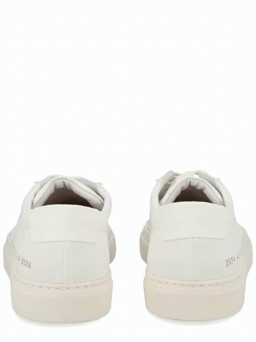 Common Projects Canvas Low-Top Sneakers With Subtle Gold Detailing