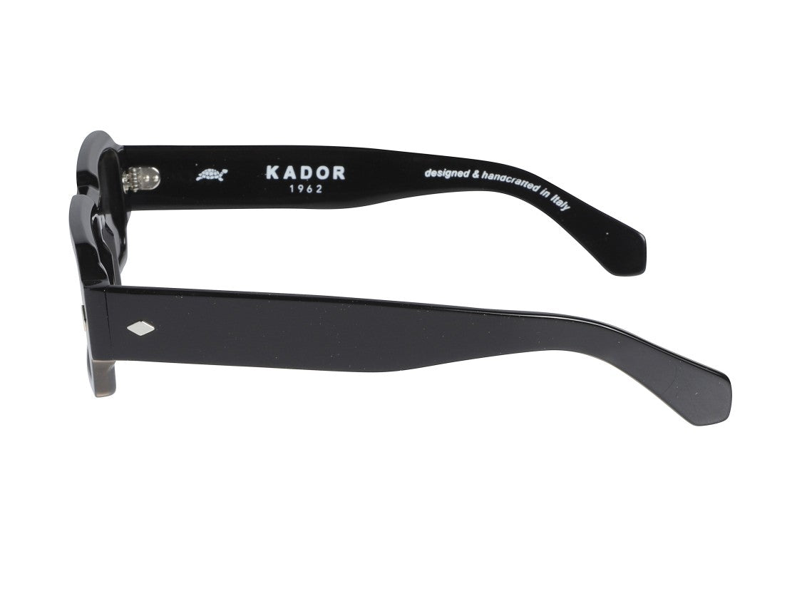 Kador Silver Rock Star Oversized Square Sunglasses