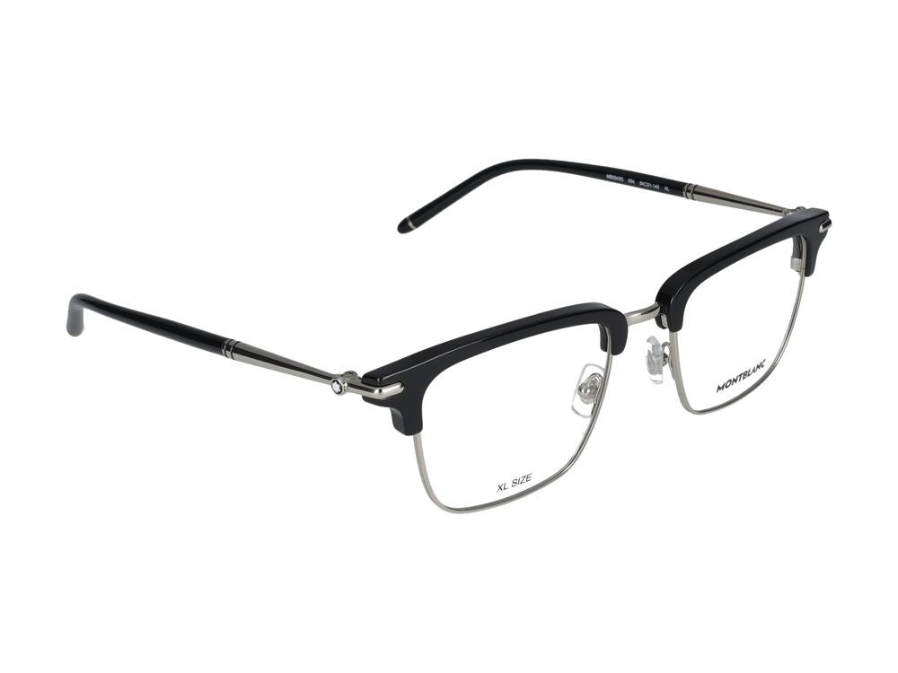 Montblanc Eyeglasses Montblanc Mb0243o 004 Black Black Transparent 54/21/145