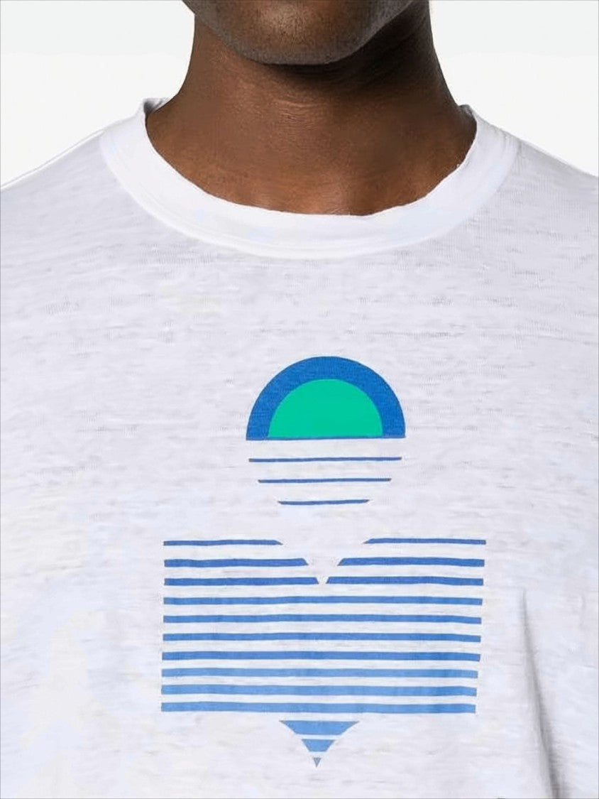 Isabel Marant Relaxed Fit Short-Sleeved Graphic T-Shirt
