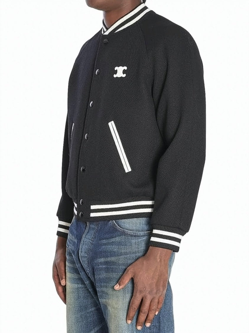 Celine Textured Wool Teddy Jacket