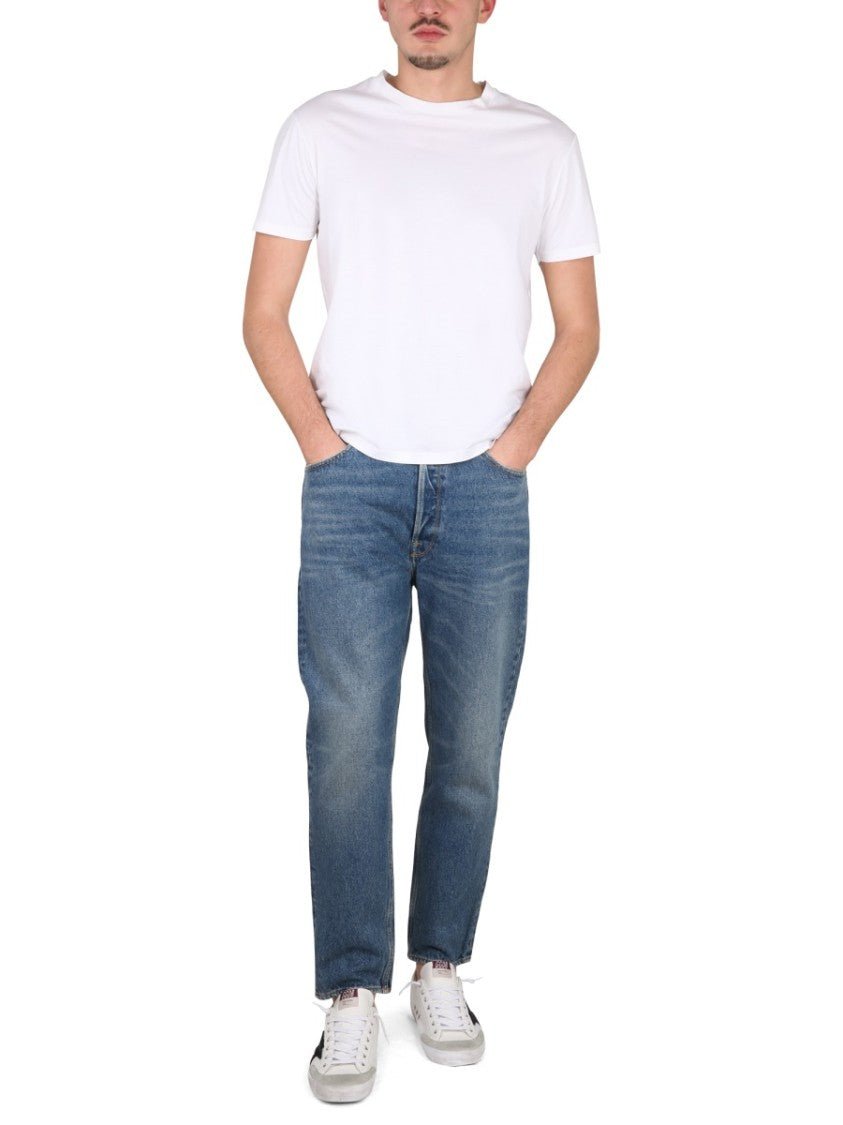 Golden Goose Light Wash Straight Leg Jeans